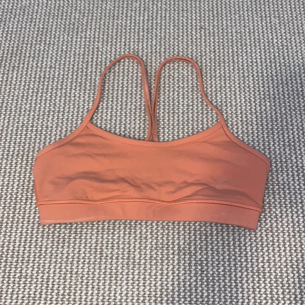 Peach Lululemon Sports Bra